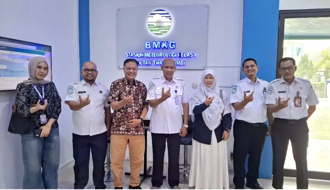 Universitas Nurdin Hamzah Jajaki Kerja Sama dengan BMKG Provinsi Jambi